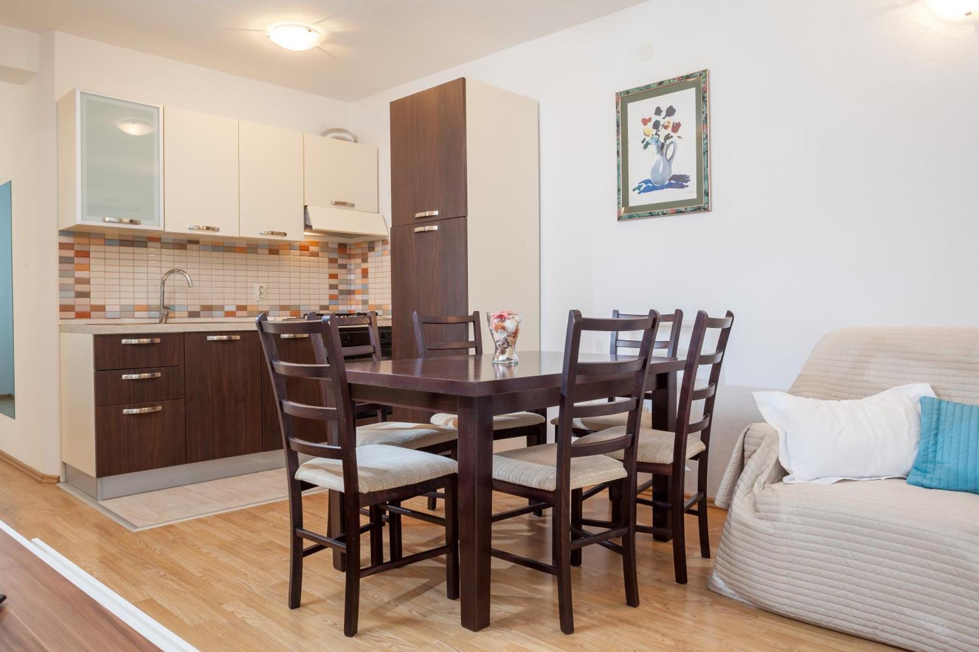 Apartments Leut 80M From The Sea Podgora Esterno foto